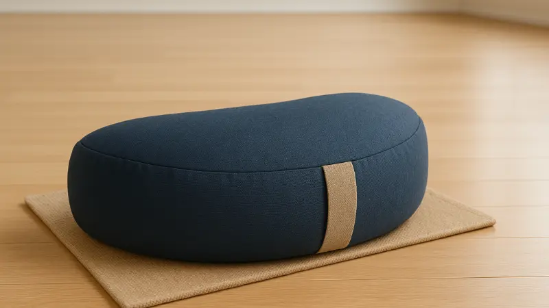 Meditatiekussen halve maan