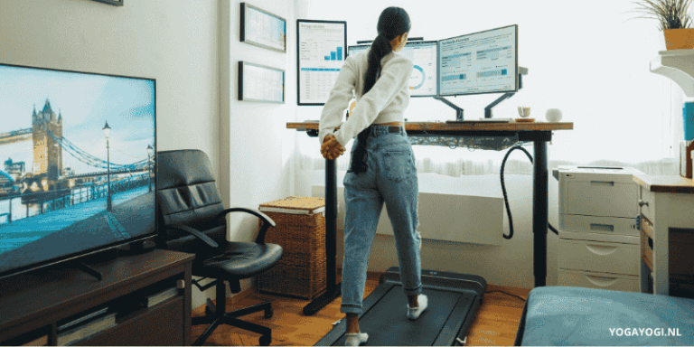 Loopband onder bureau