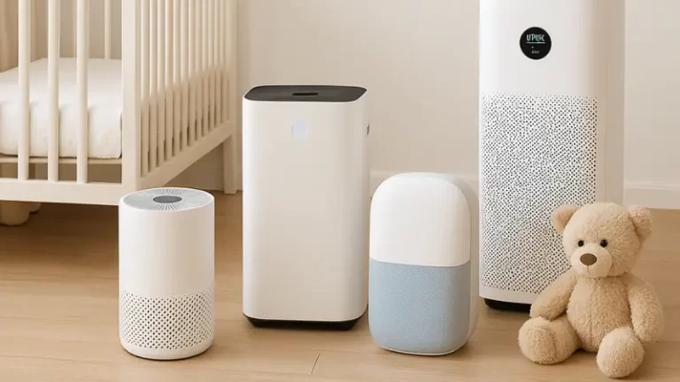Luchtreiniger voor babykamer