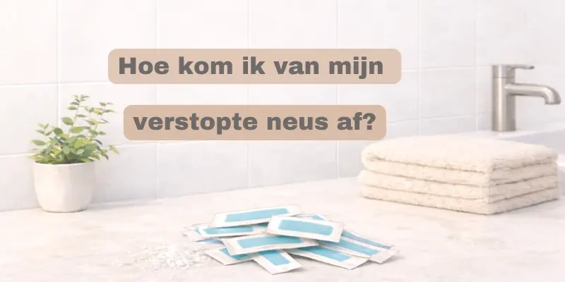 Hoe kom ik van mijn verstopte neus af